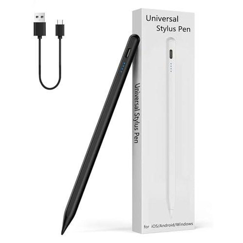 Stylus Pen for Iphone by - Active Android Ipad Samsung Lenovo Pencil 15 14 13 Pro plus Max Touchscreens Universal Tablet Phone Touch Screens Black